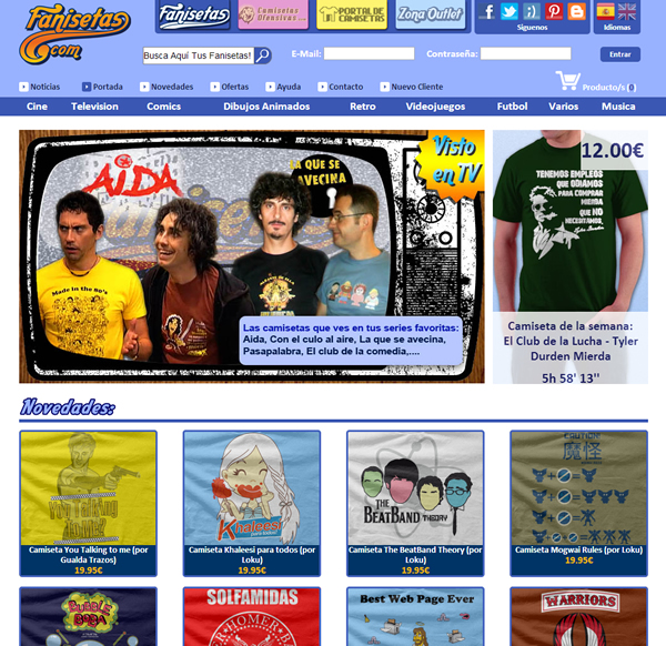 Fanisetas.Com - Oscommerce