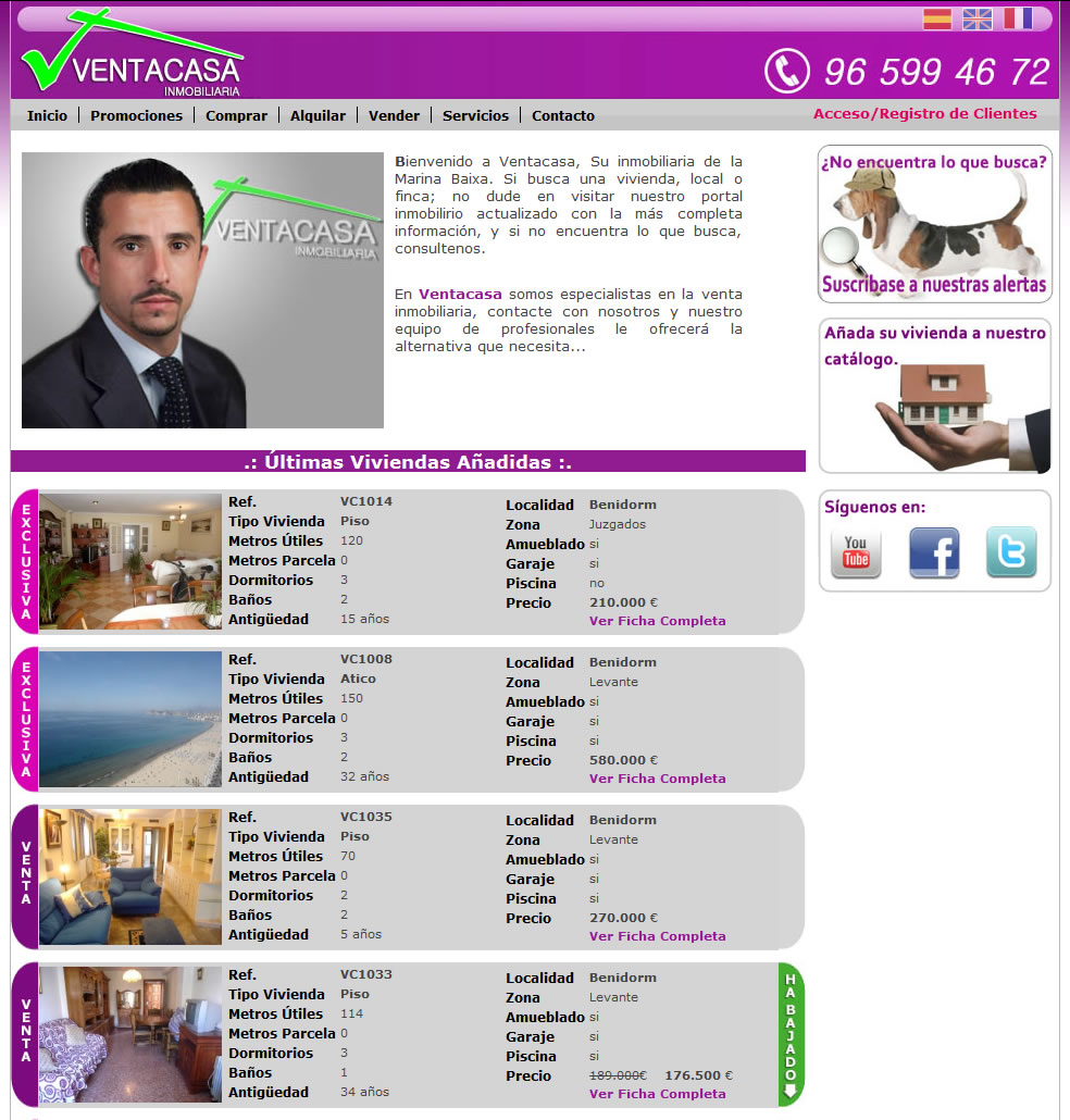 Inmobiliaria VentaCasa Benidorm