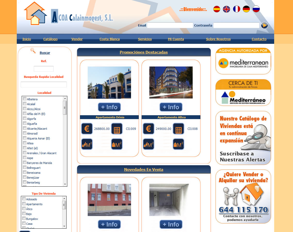 Acoa Calainmogest Benidorm Acoa Calainmogest Benidorm