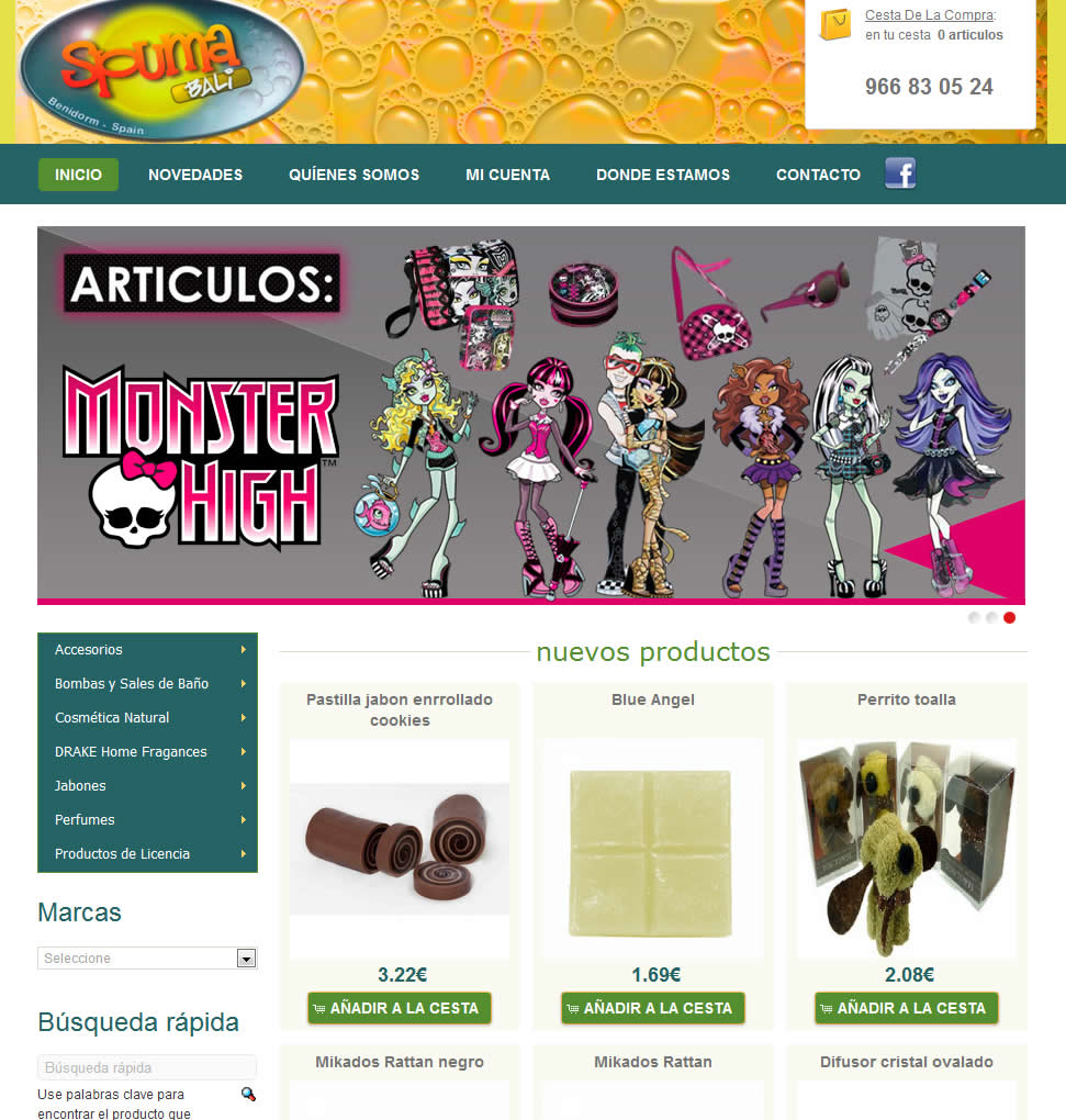 Spumabali Tienda On-Line