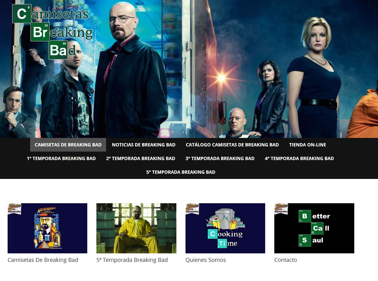 Camisetas De Breaking Bad