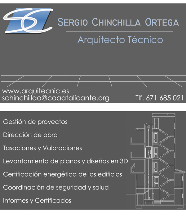 Sergio Chinchilla Arquitecto – Benidorm.