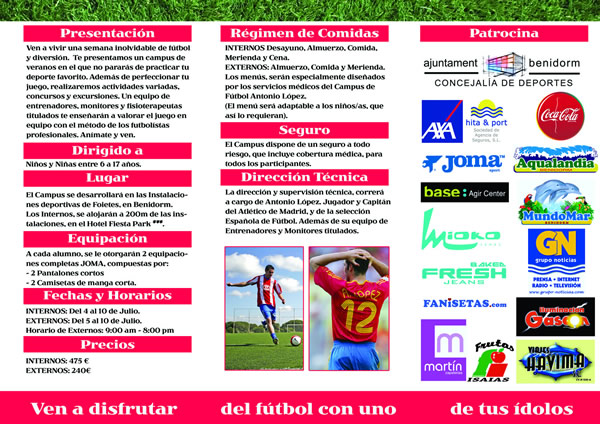 Campus de fútbol Antonio López